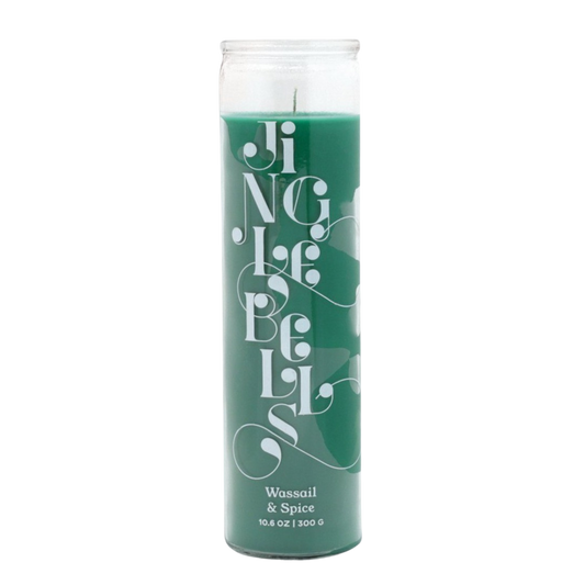 jingle bells candle