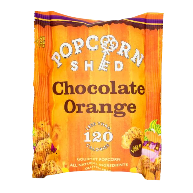 chocolate orange popcorn