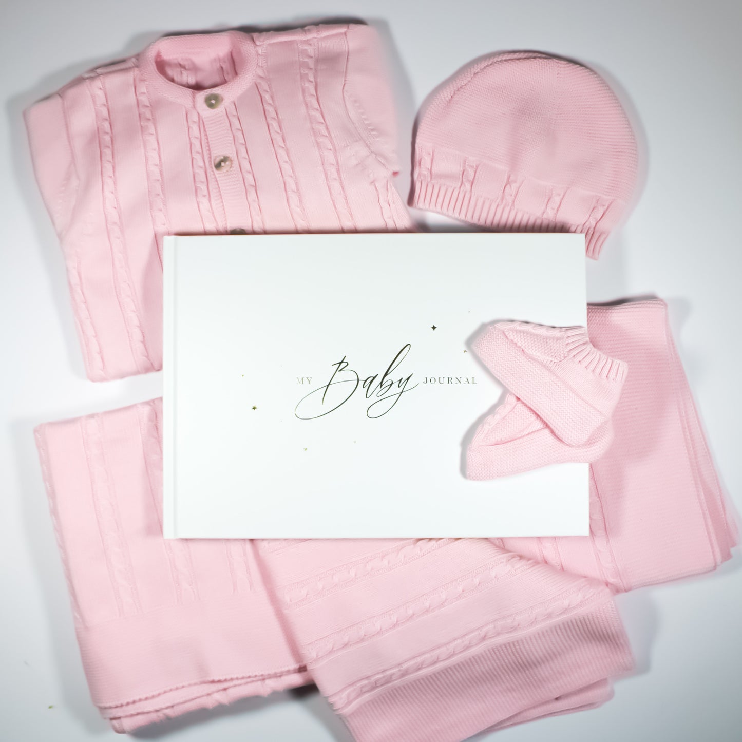 Newborn Girl Gift l Newborn Hamper Pink l Luxury Baby Gifts