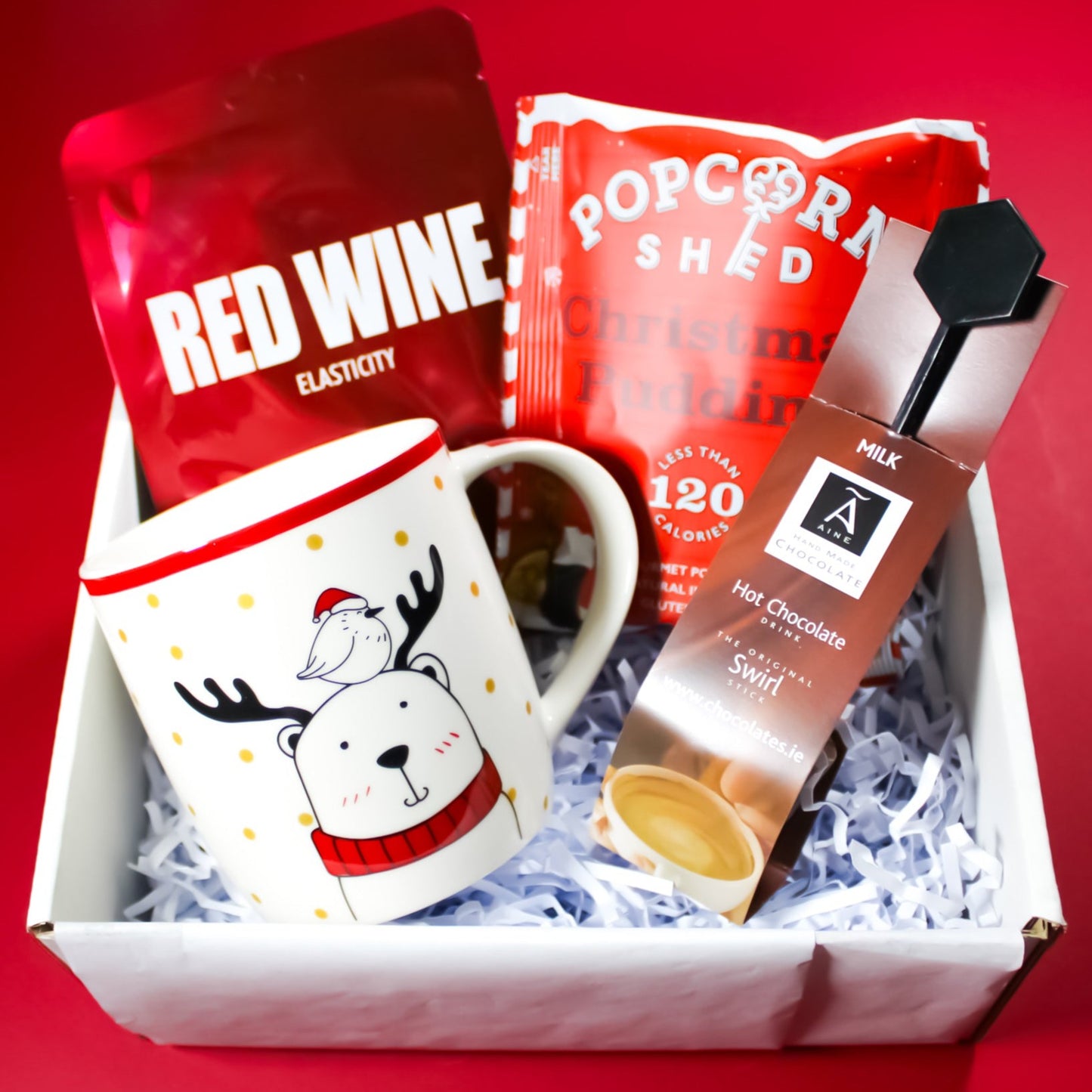 Christmas Pudding Gourmet Popcorn | Mini Bag