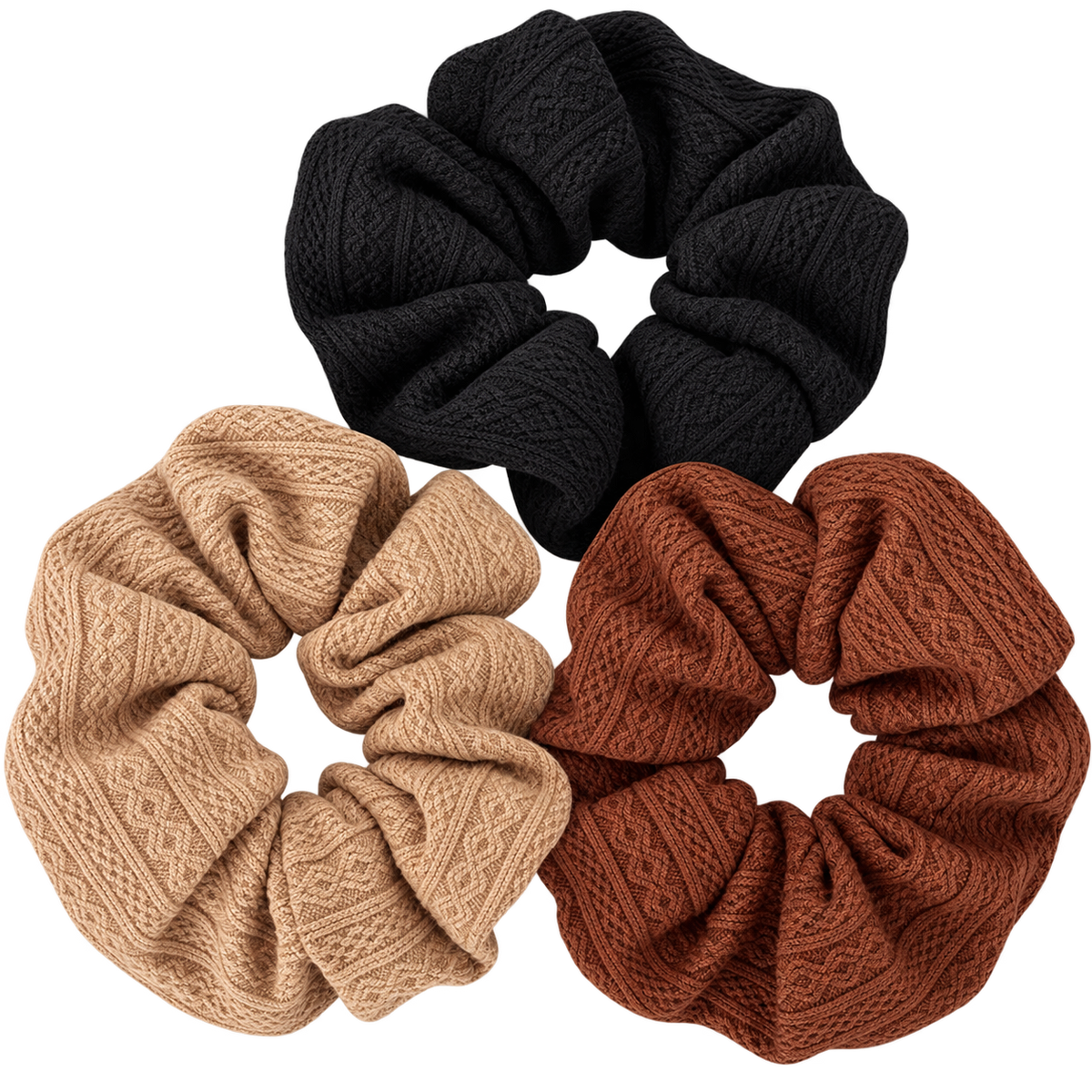 Knit Scrunchie