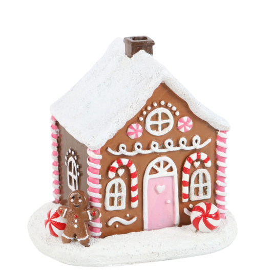 Gingerbread House Incense Holder