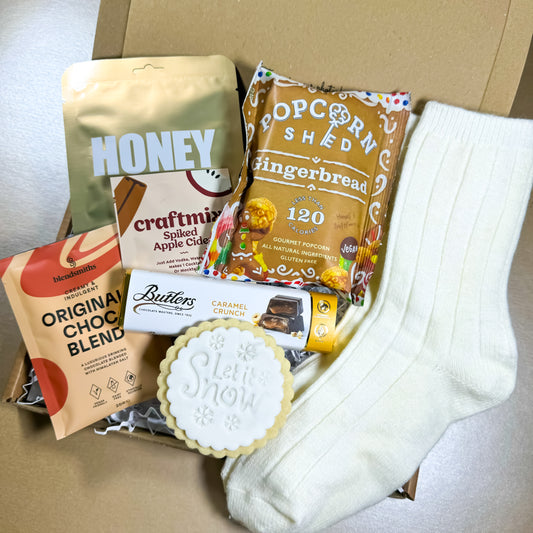 Let It Snow | Handmade Iced Cookie