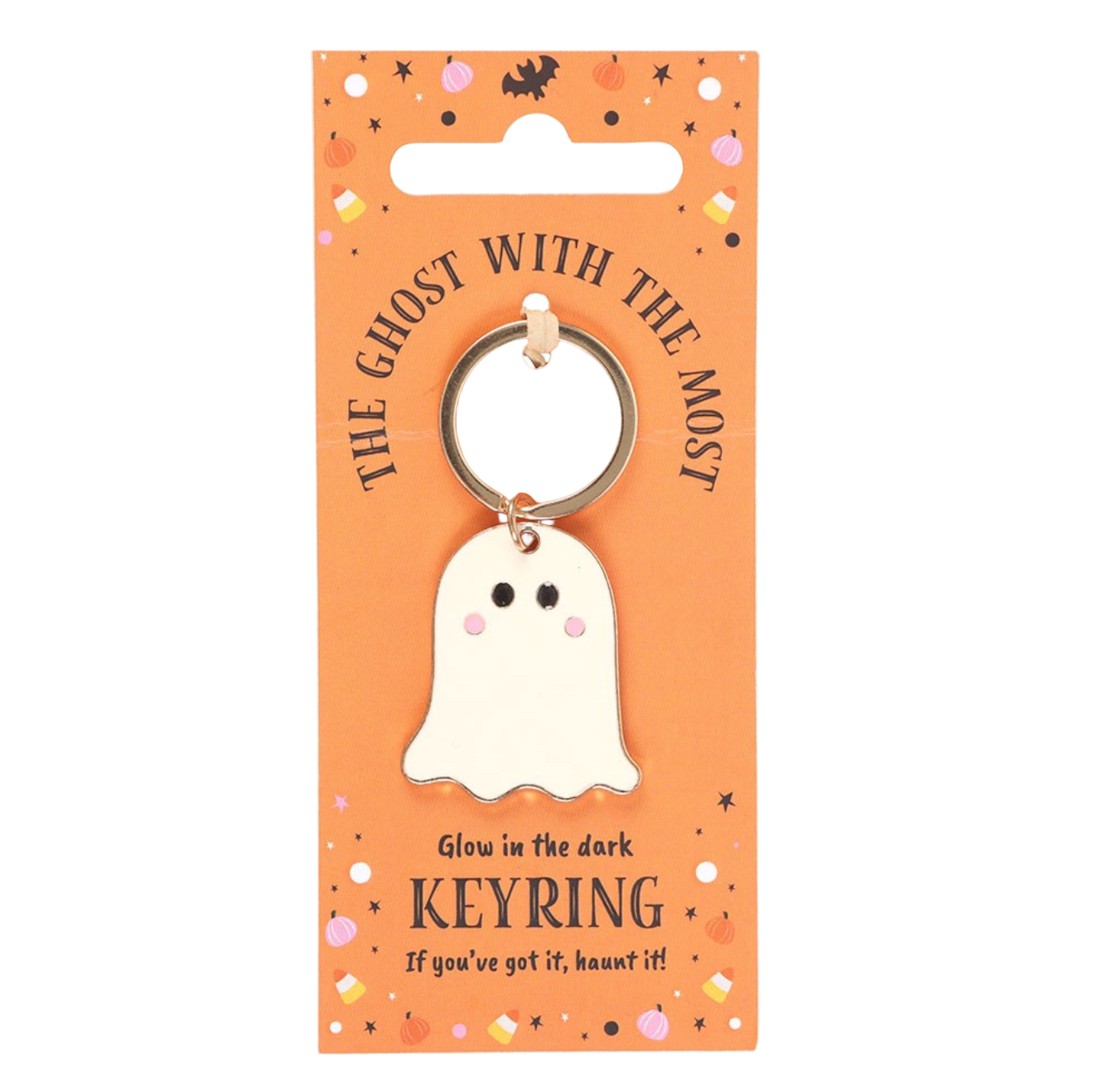 Ghost Hug Keyring