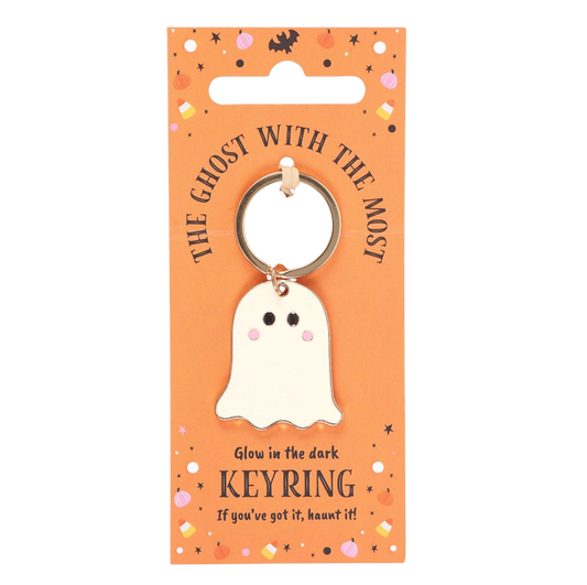 Ghost Hug Keyring