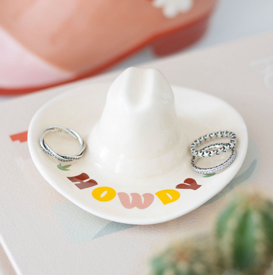 Cowboy Hat Jewellery Dish