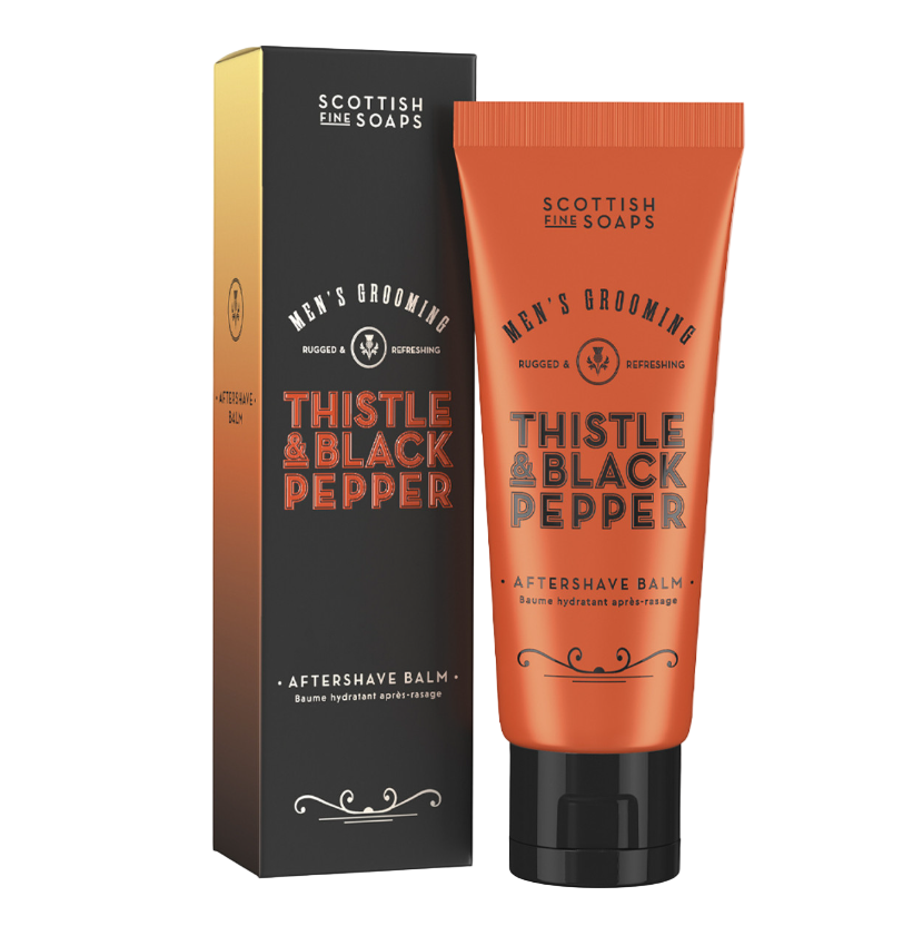 Scottish Fine Soaps Thistle & Black Pepper Aftershave Balm