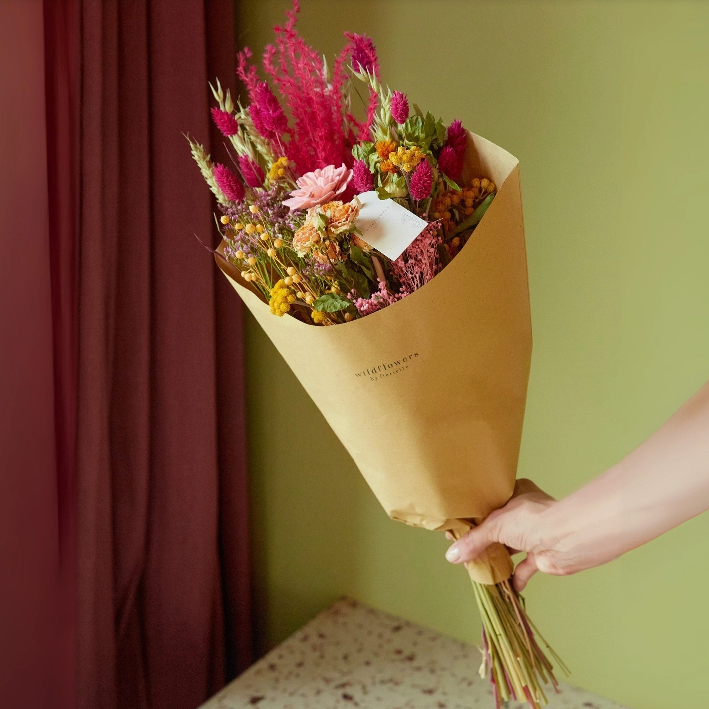 Dried Flower Bouquet l Summer Crush