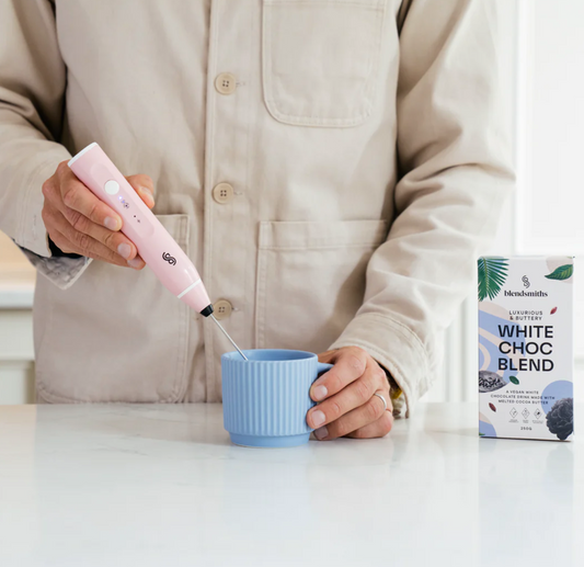 Handheld Pink Milk Frother