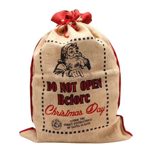 Do Not Open Before Santa Sack