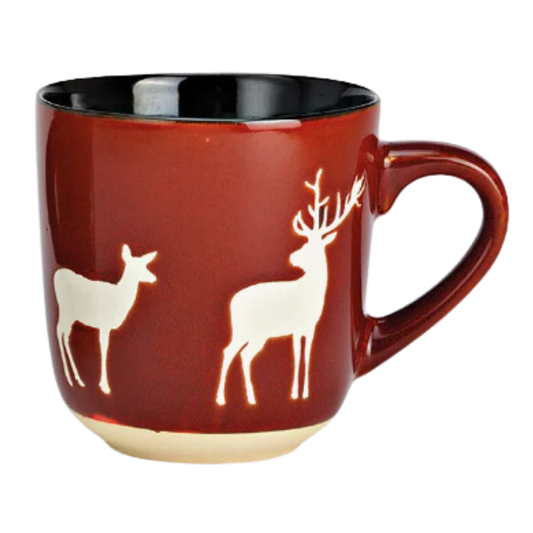 Stoneware Christmas Mug