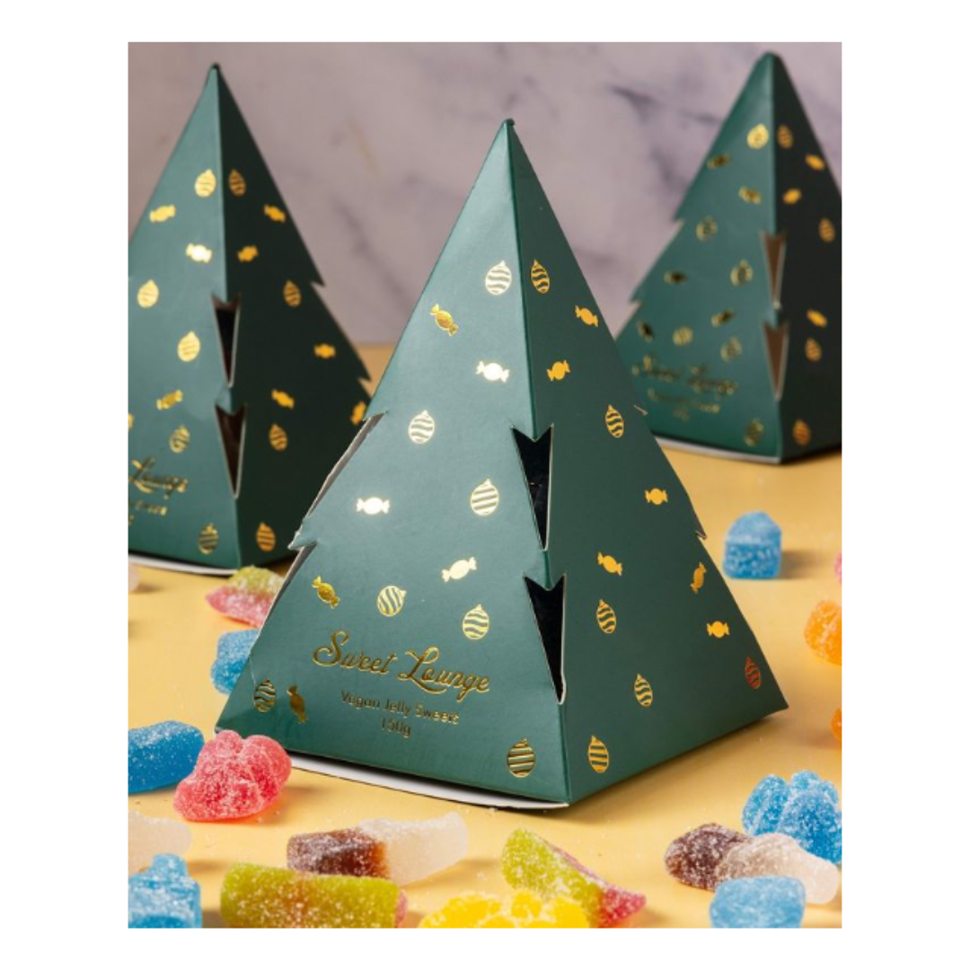 Fizzy Mix Jellies | Christmas Tree Gift Box