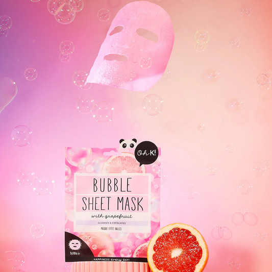 Oh K! Bubble Sheet Mask with Grapefruit