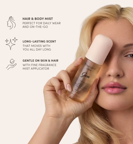 Gem Fragrance Body Mist Santal