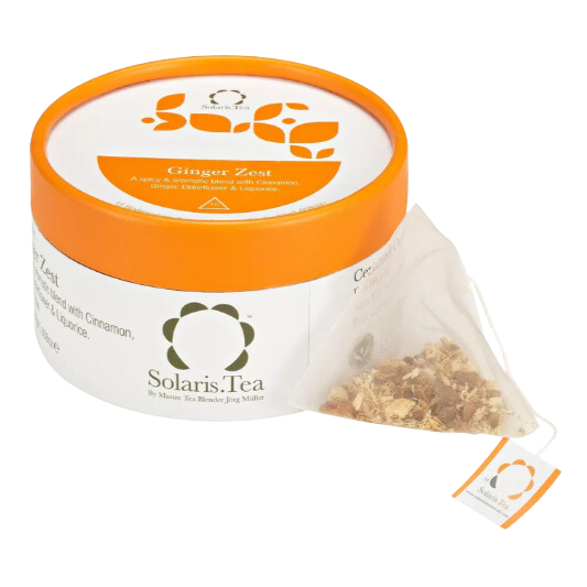 Solaris Tea Ginger Zest Irish Business