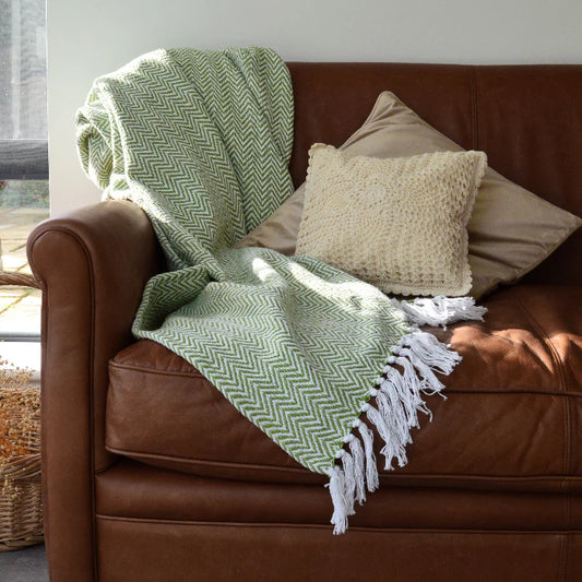 Chevron Herringbone Throw