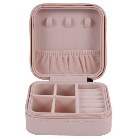 pink travel jewellery box