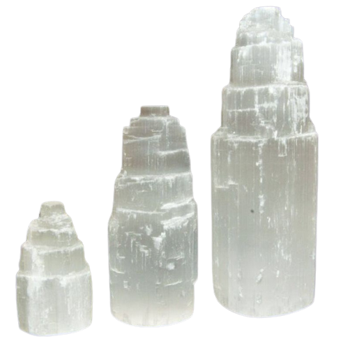 Natural Selenite Tower