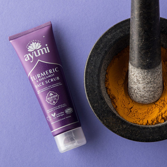 Ayumi Turmeric & Bergamot Face Scrub