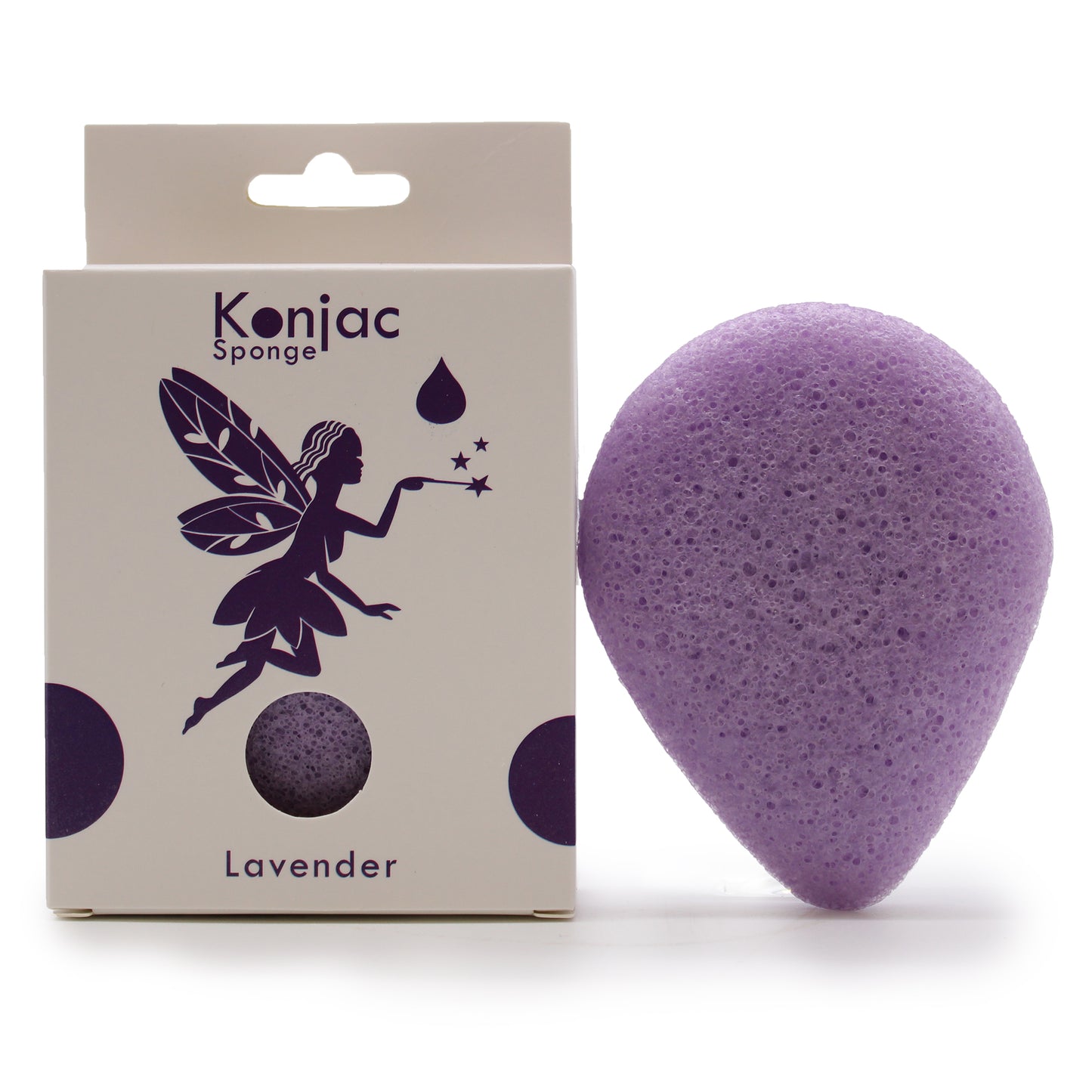 Konjac Cleansing Sponge | Lavender