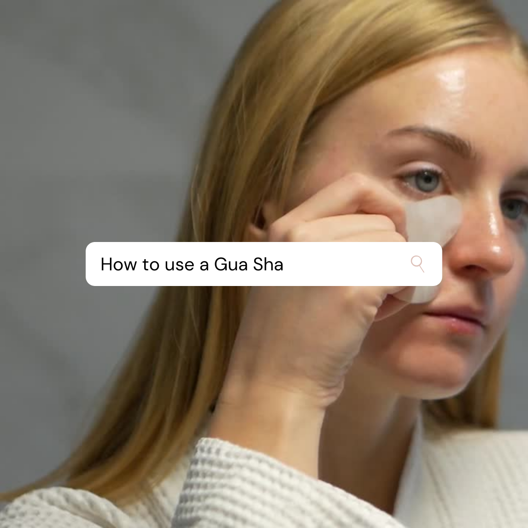 how to use a gua sha skincare tool 
