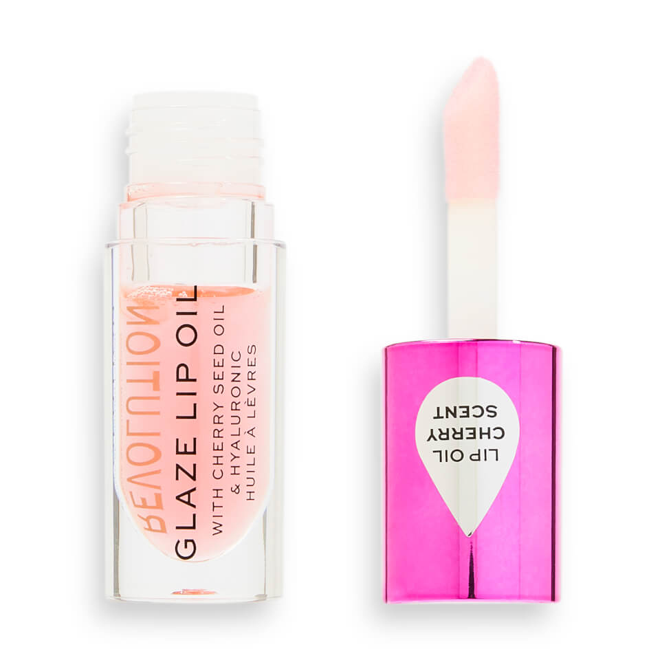 Revolution Glaze Lip Oil Glam Pink