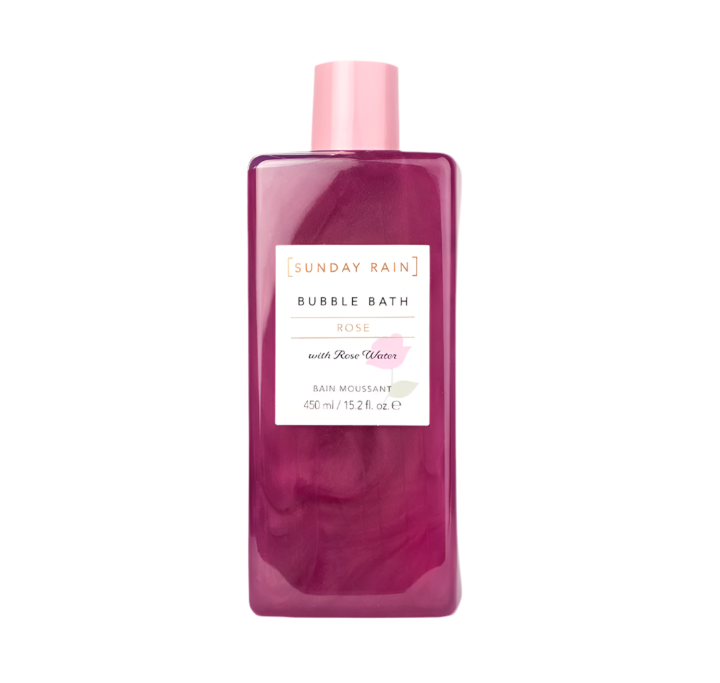 Sunday Rain Rose Bubble Bath
