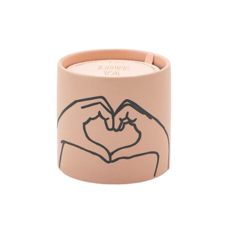 Ceramic Heart Candle