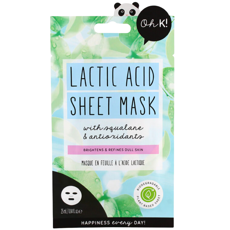 lactic acid sheet mask