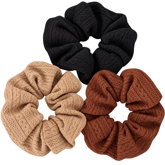Knit Scrunchie