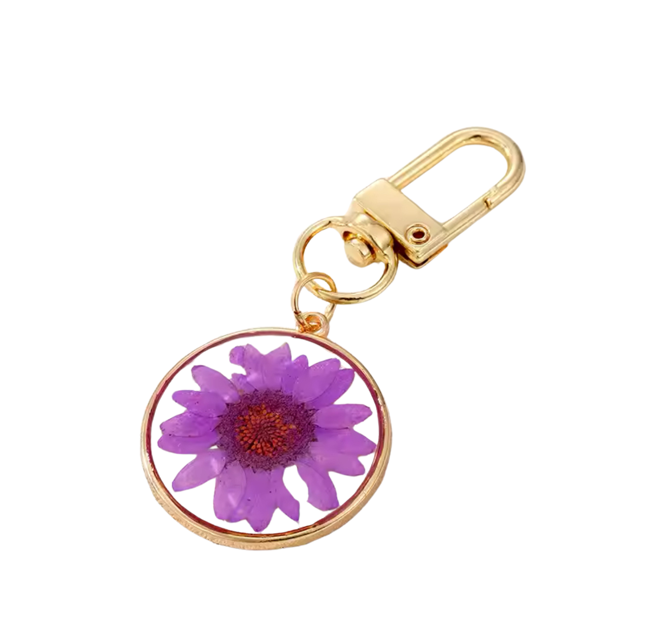 Dried Flower Keyring