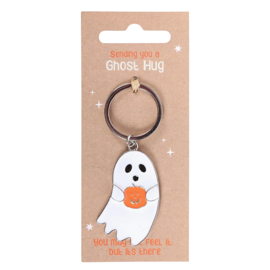 Ghost Hug Keyring