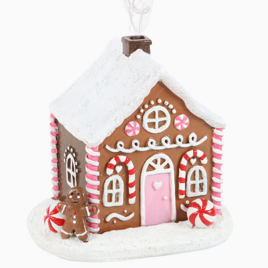 Gingerbread House Incense Holder