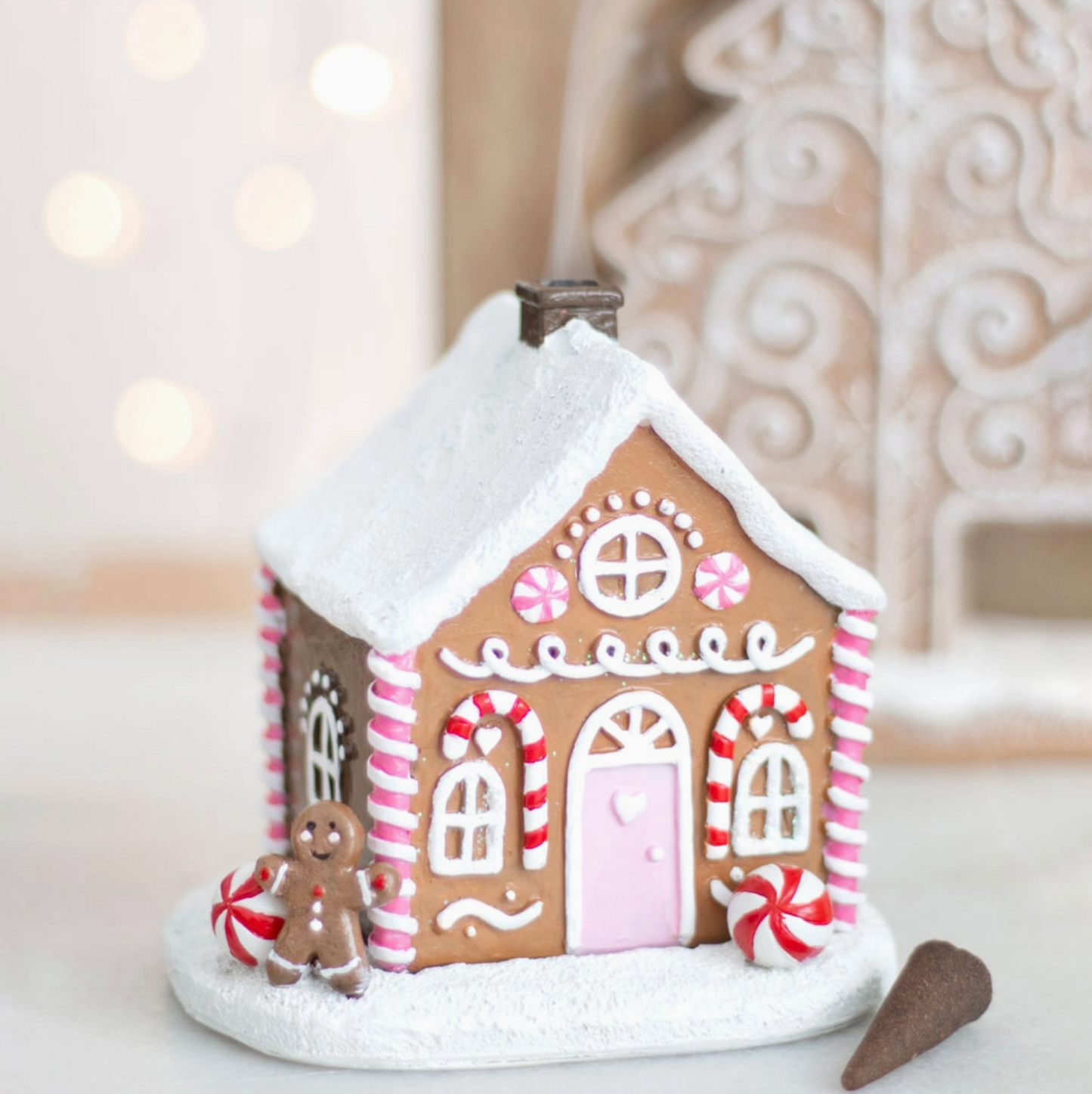 Gingerbread House Incense Holder