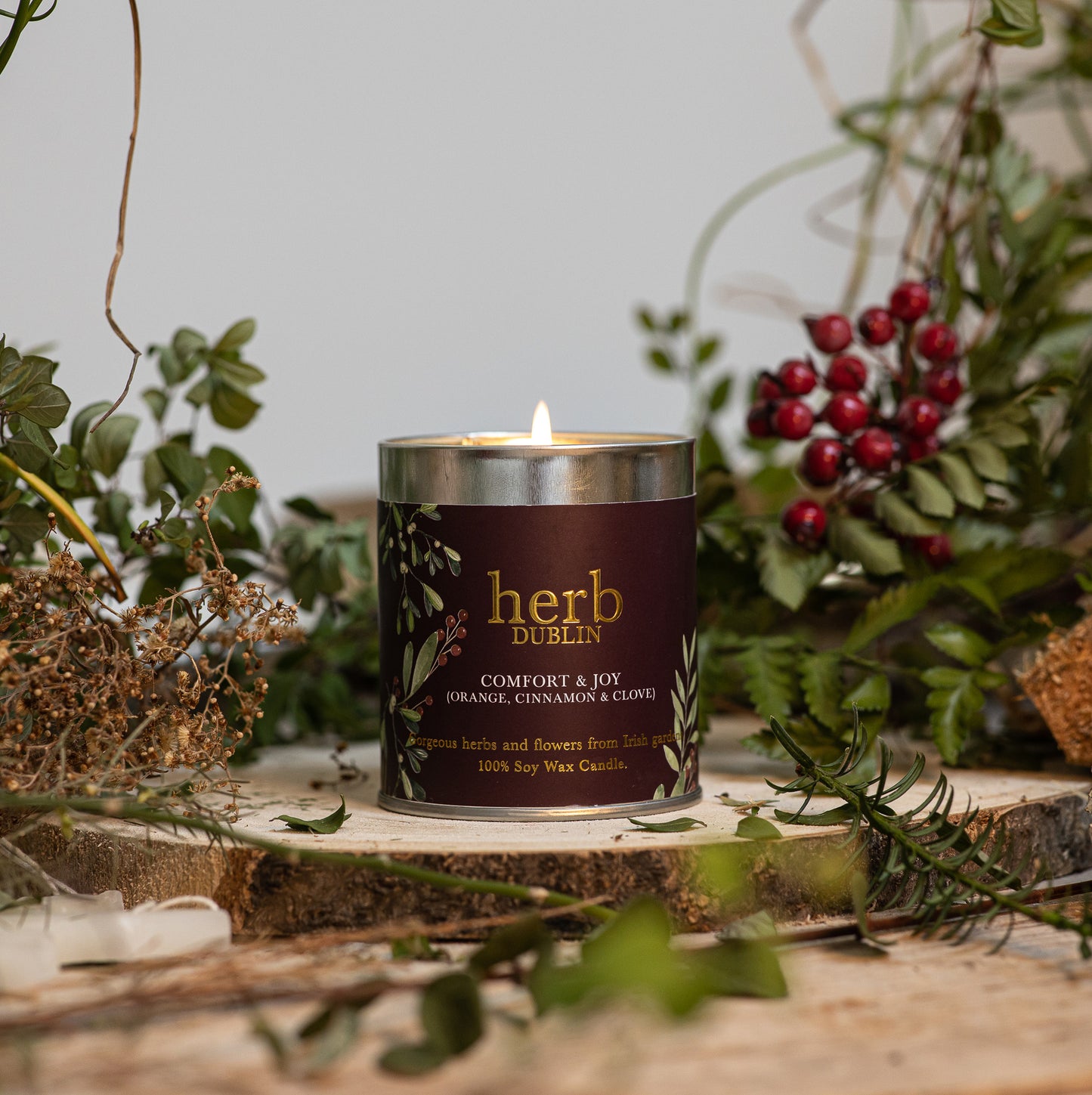 Herb Dublin Comfort & Joy Candle