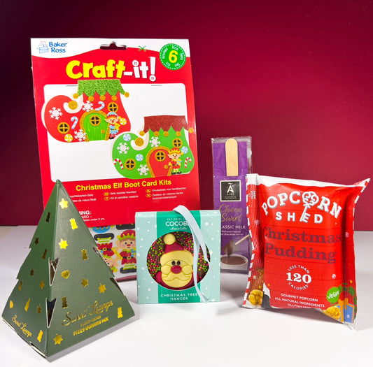 Kids Christmas Craft & Treat Box