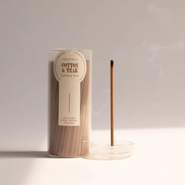 PaddyWax Cotton & Teak Incense
