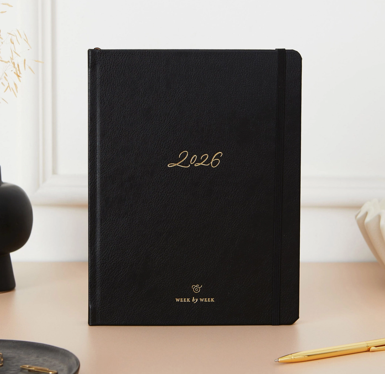 Irish 2026 Weekly Planner Leather
