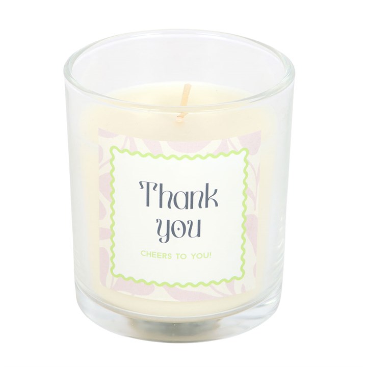 Thank You | Spicy Margarita Glass Candle