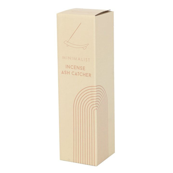 Cream Speckle Incense Holder