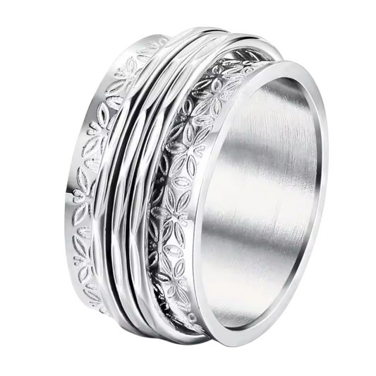 Silver Anxiety Ring