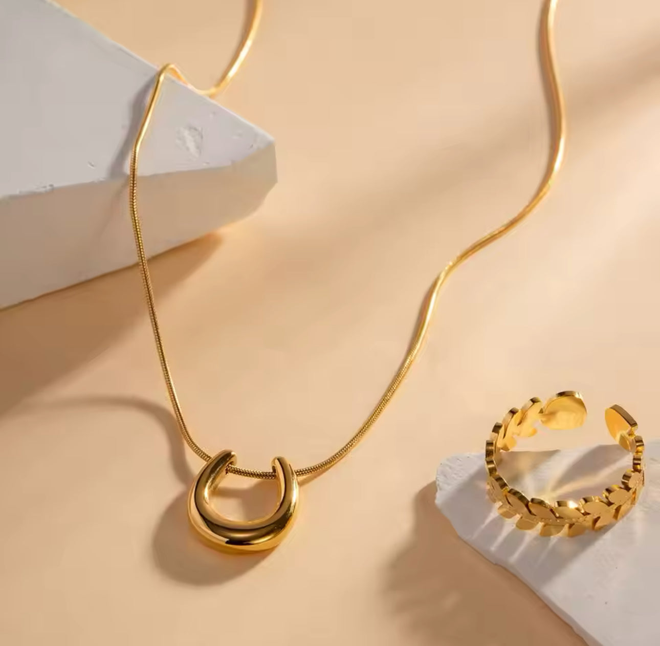 Minimalist Gold Necklace Ireland