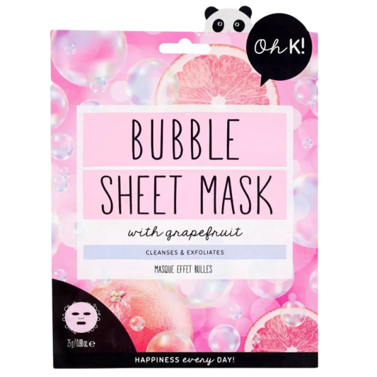 Oh K! Bubble Sheet Mask with Grapefruit