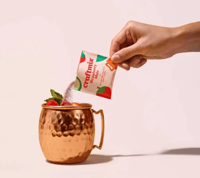 Craftmix Strawberry Mule Cocktail