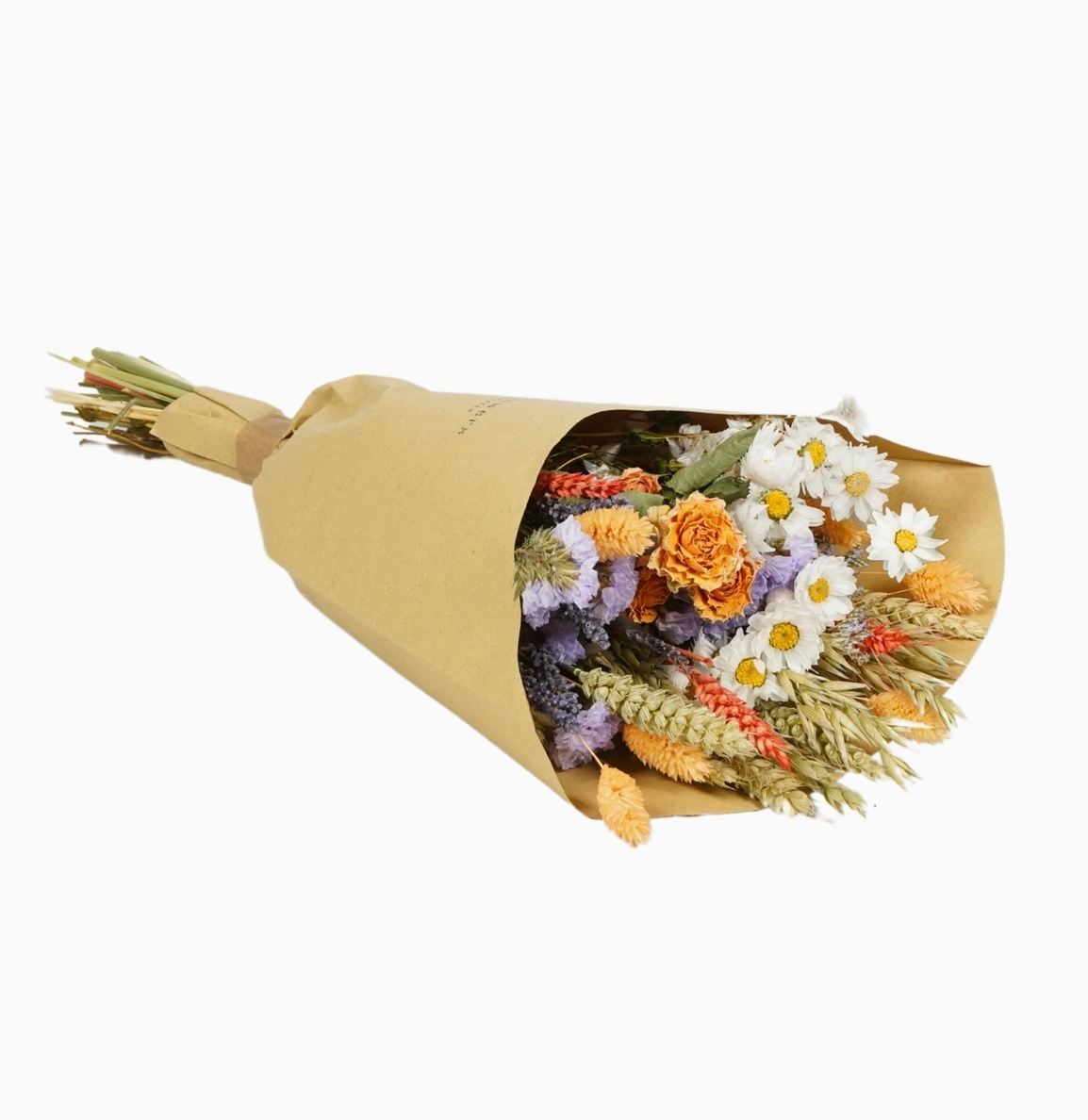 Dried Flower Bouquet l Lavender Peach