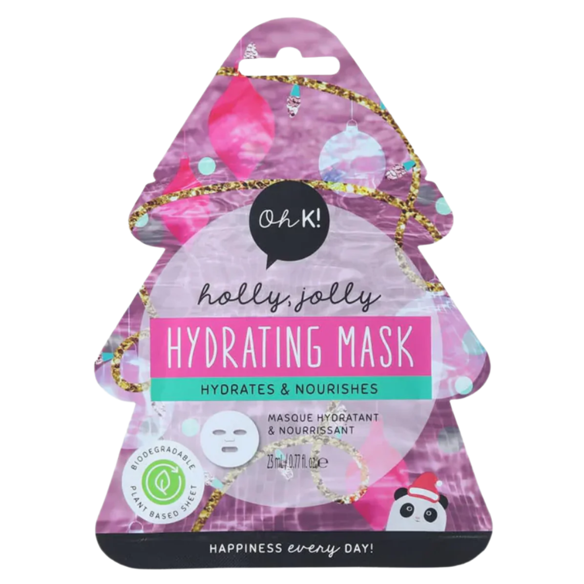 Oh K! Holly Jolly Hydrating Face Mask