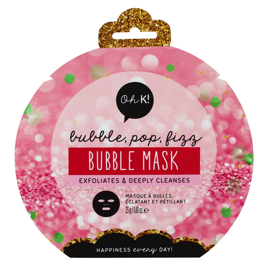 Oh K! Bubble, Pop, Fizz Face Mask