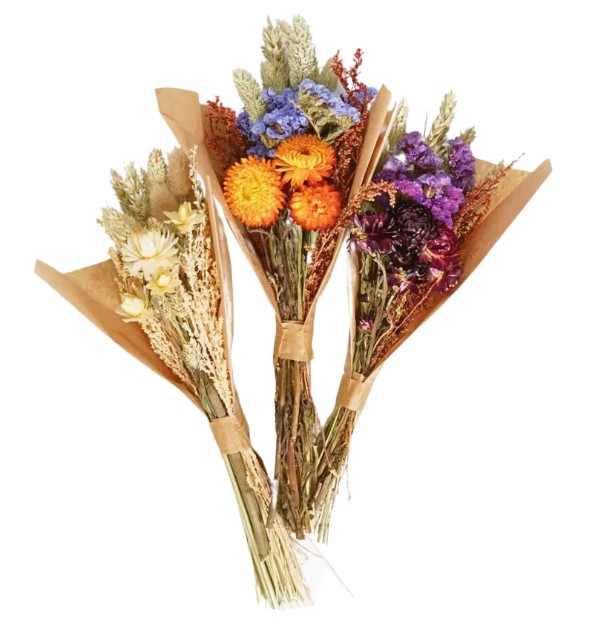 Mini Bouquet Of Dried Flowers