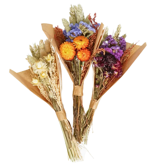 Mini Bouquet Of Dried Flowers