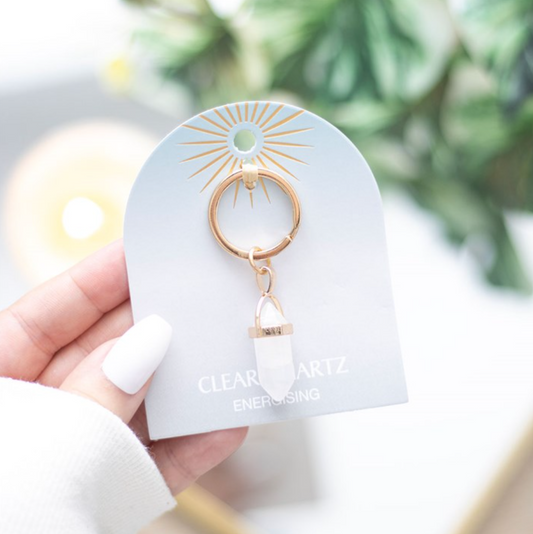 Quartz Keyring